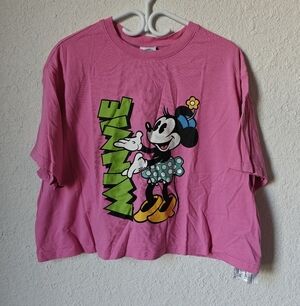 DISNEY Minnie Cropped Tee
